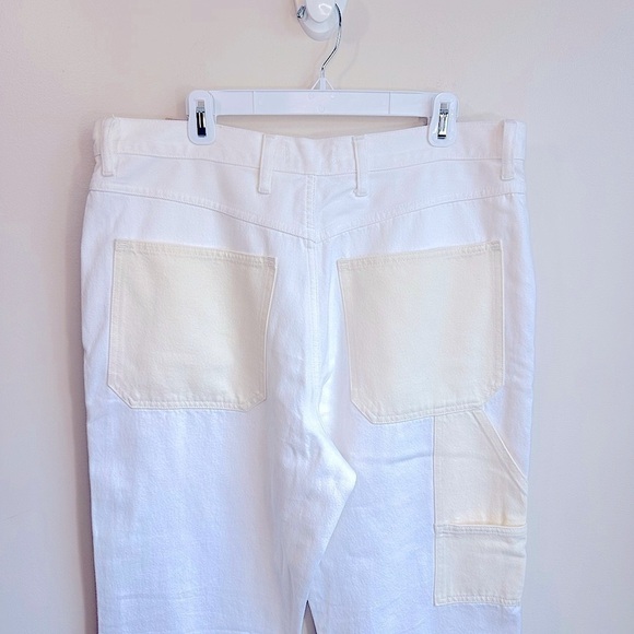 NWT Madewell The ‘90s Straight Jean: Two-Tone Workwear Edition Size 32 - Picture 10 of 16